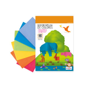 Block de Cartulinas de Colores (24 x 32cm) CREARTE