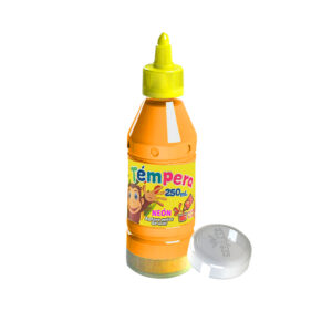 Tempera Naranja Neón 250 ml. c/aplicador CREARTE