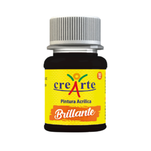 Pintura Acrílica Negro Brillo 50 ml / CREARTE