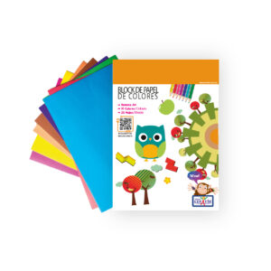 Block de Papel de Colores (A4) CREARTE