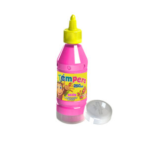 Témpera Rosado Neón 250 ml. c/aplicador CREARTE