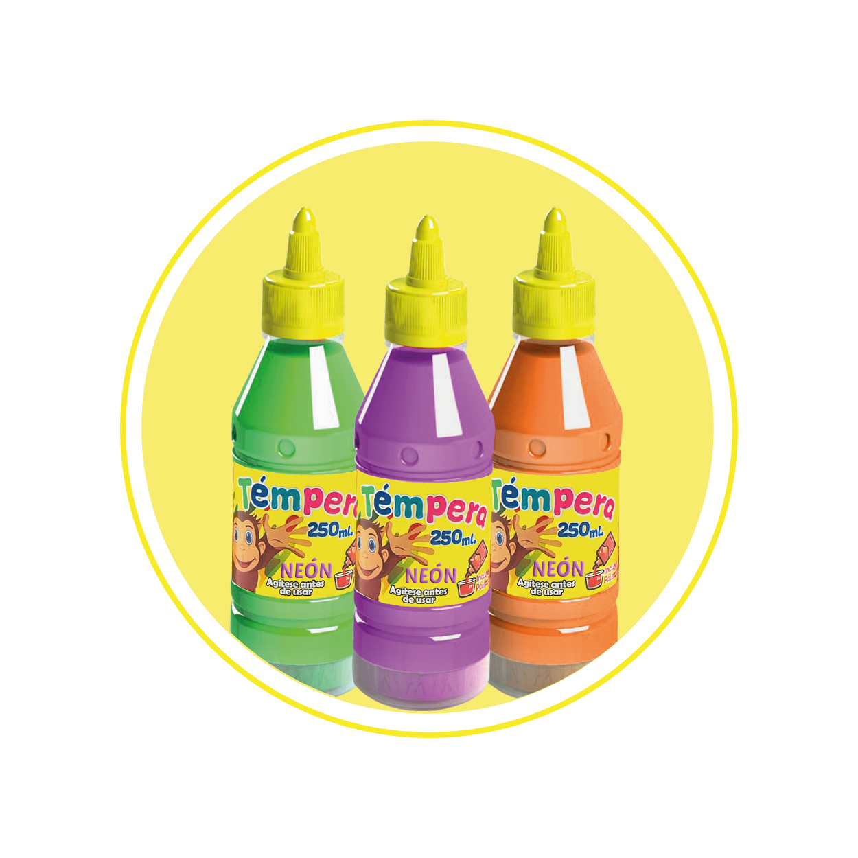 Témperas Neón 250ml