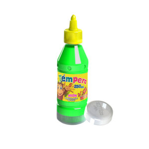 Témpera Verde Neón 250 ml. c/aplicador CREARTE