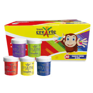Témperas Set x 30 unidades - 30 ml c/u CREARTE